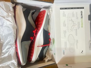 Scarpe Puma Ignite Fasten8 Uomo Grigio Rosso