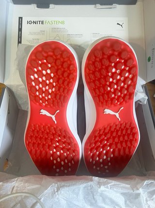 Scarpe Puma Ignite Fasten8 Uomo Grigio Rosso