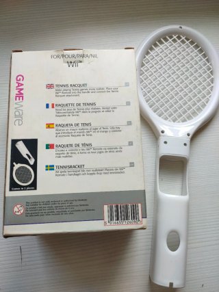 Raqueta Wii Blanca GAMEware