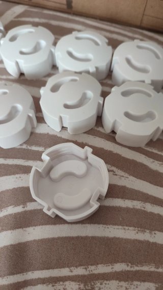 Protectores Enchufe Infantil Blanco