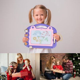 Tavoletta magnetica per disegno per bambini con colori