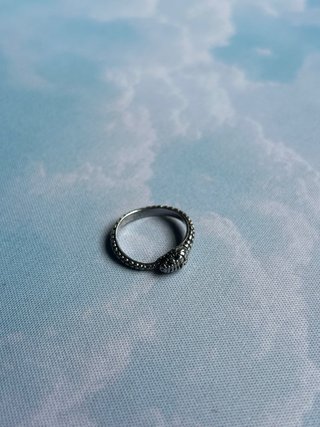 Anillo Serpiente Plata de Ley