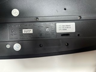 Teclado Logitech USB Negro
