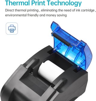 Bisofice impresora térmica recibos USB Bluetooth