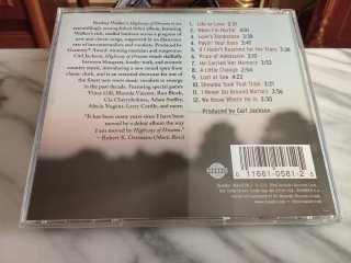 CD Bradley Walker - Highway of dreams - Ed. USA