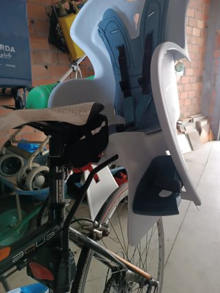 Silla porta niños bicicleta