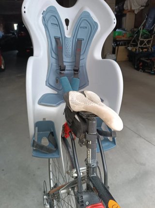 Silla porta niños bicicleta