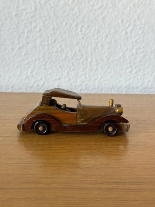 Coche Madera Artesanal Vintage