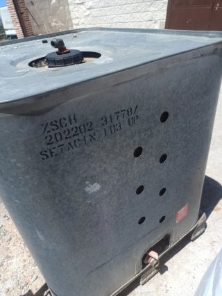 Depósito agua 1000L