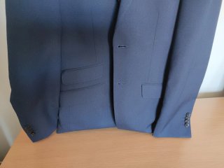 Traje Purōego Slim Fit Azul Talla 42