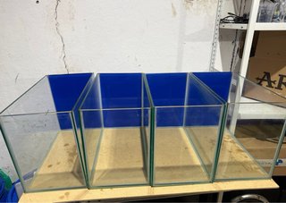 Bateria 4 acuarios 25litros