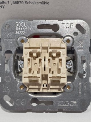 MECANISMOS JUNG. LS990 BLANCO ALPINO