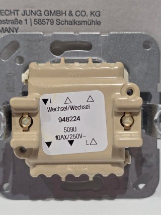 MECANISMOS JUNG. LS990 BLANCO ALPINO