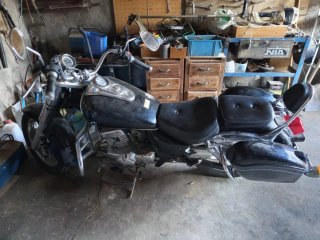 Jinlun 125 Custom Negra