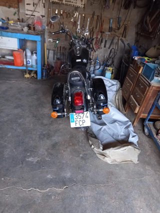 Jinlun 125 Custom Negra