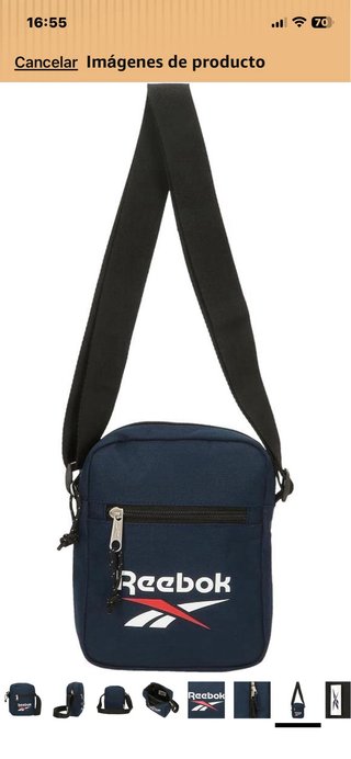 Bandolera Reebok Azul