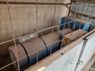 Máquina de chorro de arena industrial