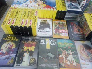 Colección Películas VHS Tintín y Clásicos