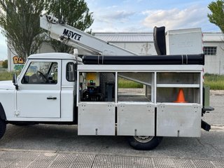 Land Rover Cesta Elevadora