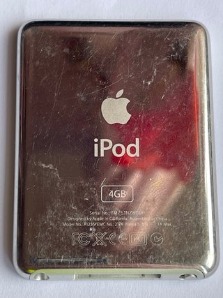 iPod Nano Plata 4gb