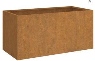 Jardinera Acero Corten 62x30x29 cm