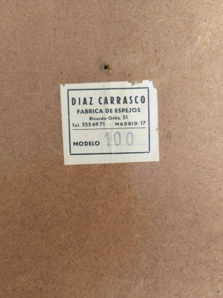 Espejo Ovalado Estilo Veneciano Dorado