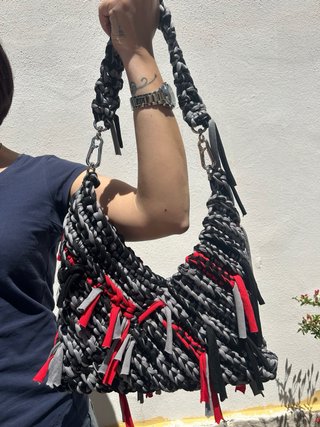 Borsa a spalla a triangolo