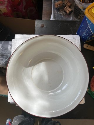 Palangana vintage esmaltada
