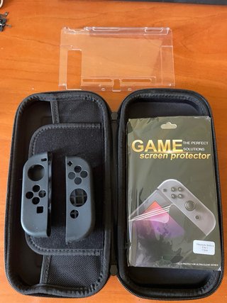 Nintendo Switch 256GB gris con accesorios