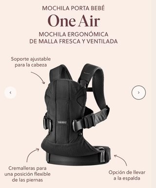 Mochila portabebés BabyBjörn