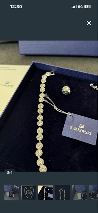 Set Swarovski Angelic Argento