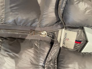 Piumino Moncler Grigio Taglia S