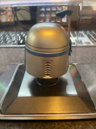Casco Jango Fett Star Wars DeAgostini con vitrina