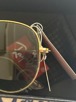 Gafas de Sol Aviator Doradas P