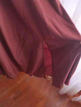 Vestido de verano marrón talla única