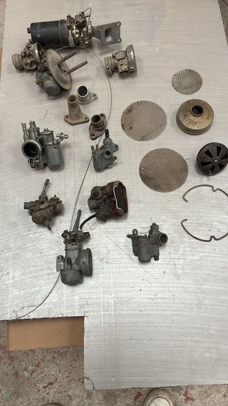Lote Carburadores Motos Clásicas