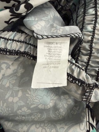 Mono largo estampado mujer