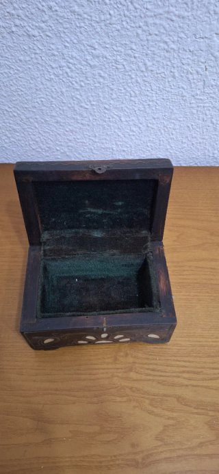 Baúl Étnico Madera Tallada