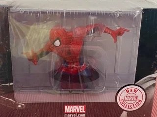 Busto Spider-Man Eaglemoss Oficial