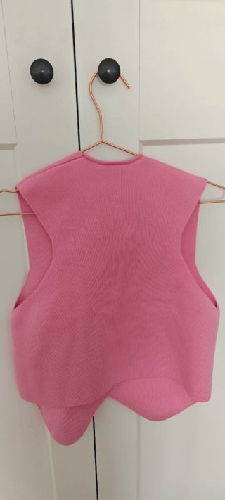 Chaleco Zara Rosa Talla M