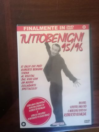 DVD Tuttobenigni 95/96 - Roberto Benigni