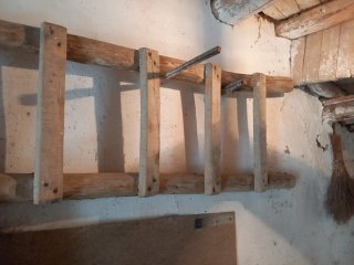 Escalera de madera 5 metros