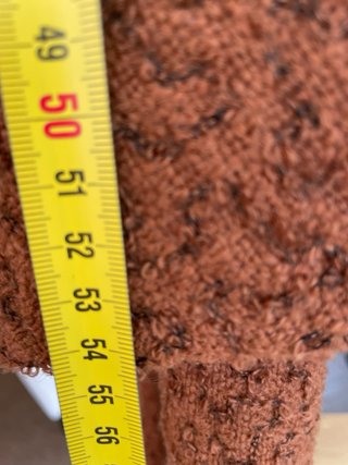 Abrigo vintage bouclé nórdico