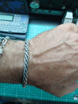 Pulsera Plata Ley 925