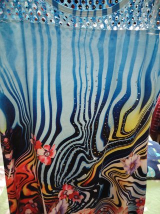 Abito Tattopani fantasia zebra XL