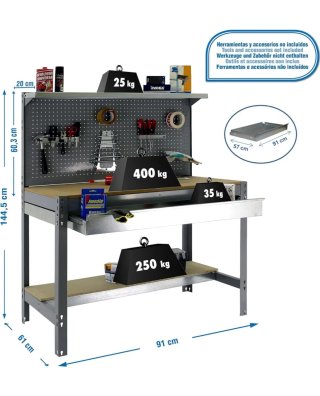 Banco de Trabajo Taller Simon Rack