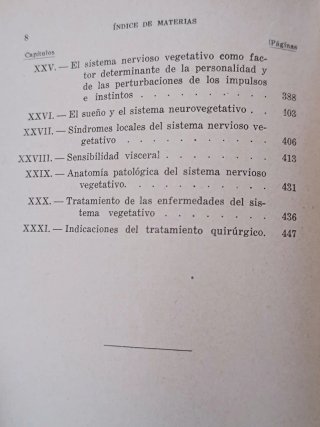 Patología y clínica del sistema neurovegetativo