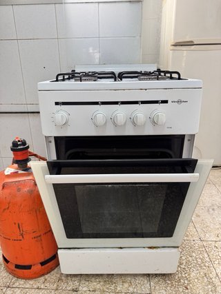 Vitrokitchen cb55bb combinación cocina/horno gas