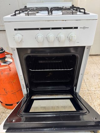 Vitrokitchen cb55bb combinación cocina/horno gas