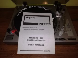 Tocadiscos Akiyama DJ-1000 Profesional